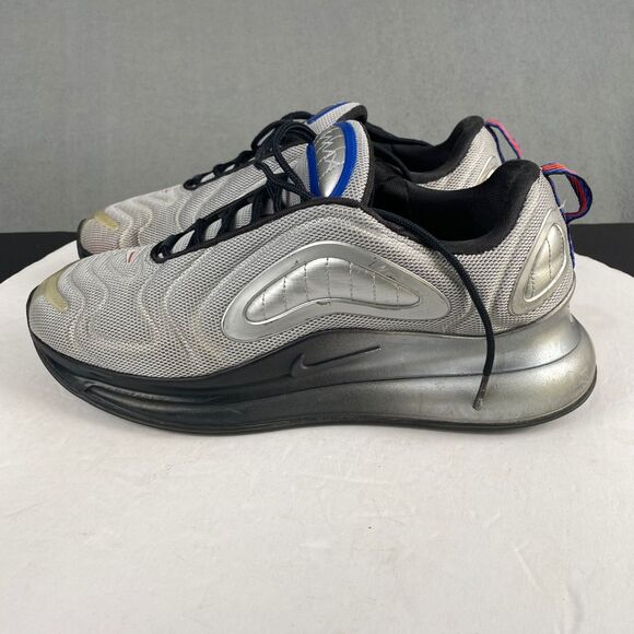 Nike Air Max 720 AO2924-019 Space Flight Metallic Silver Size 11.5 Men's Shoes - Picture 1 of 16